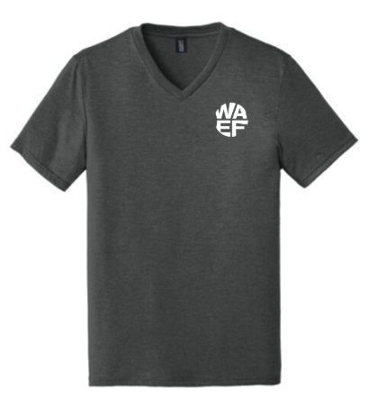 District® Perfect Tri® V-Neck Tee - Black Frost