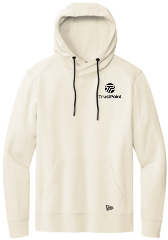 New Era® Tri-Blend Fleece Pullover Hoodie - Soft Beige