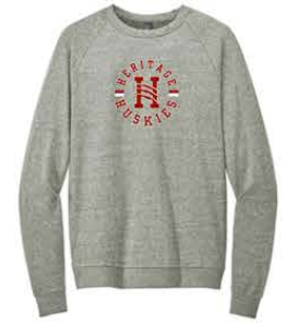 District® Perfect Tri® Fleece Crewneck Sweatshirt - Grey Frost