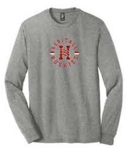 District ® Perfect Tri ® Long Sleeve Tee - Grey Frost