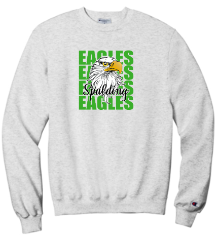 Champion® Powerblend® Crewneck Sweatshirt - Silver Grey