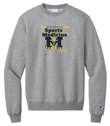 Champion® Powerblend® Crewneck Sweatshirt - Light Steel