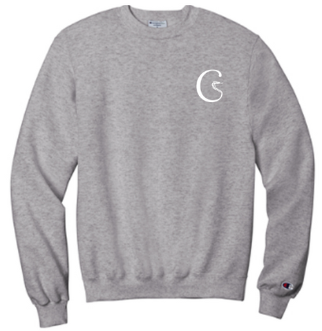 Champion® Powerblend® Crewneck Sweatshirt - Light Steel