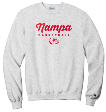 Champion® Powerblend® Crewneck Sweatshirt - Silver Grey