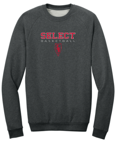 District® Cloud Fleece Crew - Heathered Charcoal