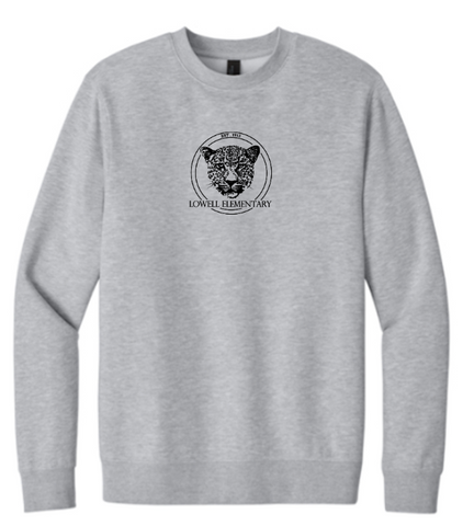 District® V.I.T.™ Fleece Crew - Light Heather Grey - Youth & Adult