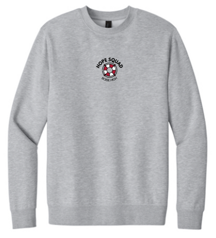 District® V.I.T.™ Fleece Crew - Light Heather Grey