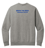 Nike Club Fleece Sleeve Swoosh Crew - Grey