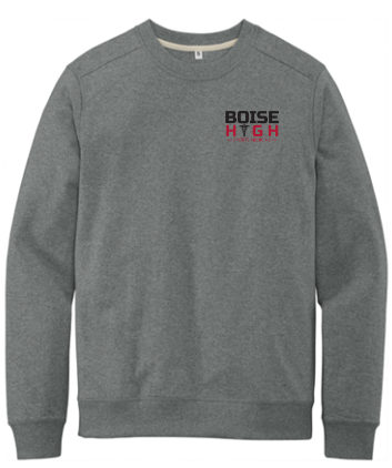 District® Re-Fleece™ Crew - Deep Grey Heather
