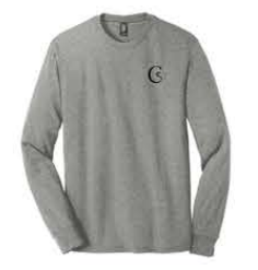 District ® Perfect Tri ® Long Sleeve Tee - Grey Frost