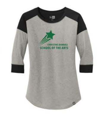 New Era® Ladies Heritage Blend 3/4-Sleeve Baseball Raglan Tee