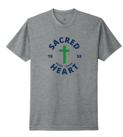 Next Level Apparel® Adult CVC Tee - Dark Heather Grey