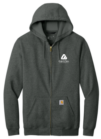 Carhartt® Midweight Hooded Zip-Front Sweatshirt