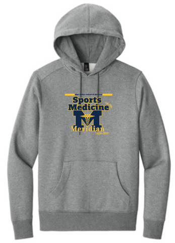 District® Perfect Weight® Fleece Hoodie - Heathered Steel