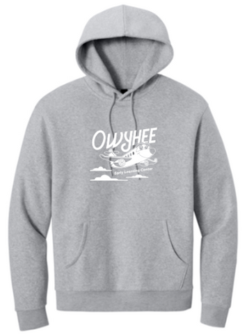 District® MelloFleece Hoodie - Light Heather Grey