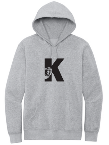 District® V.I.T.™ Fleece Hoodie - Youth & Adult - Light Heather Grey