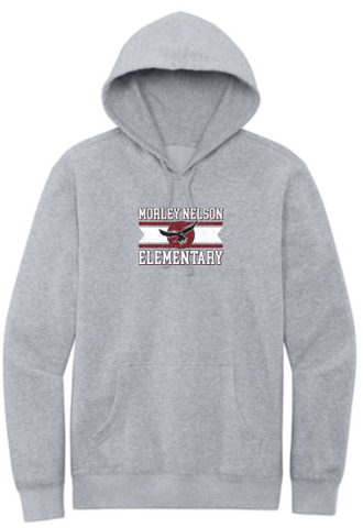 District® V.I.T.™ Fleece Hoodie - Youth & Adult - Light Heather Grey