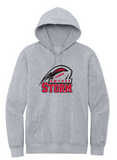 District® V.I.T.™ Fleece Hoodie - Light Grey Heather ***Name and Number Option***