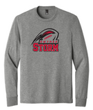 District® Perfect Tri® Long Sleeve Tee - Grey Frost ***Name and Number Option***