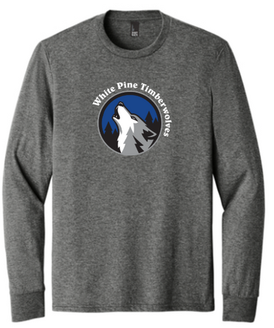 District® Perfect Tri® Long Sleeve Tee - Youth & Adult - Grey Frost