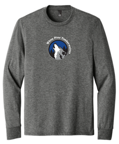 District® Perfect Tri® Long Sleeve Tee - Youth & Adult - Grey Frost