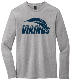 District® Very Important Tee® Long Sleeve - Light Heather Grey