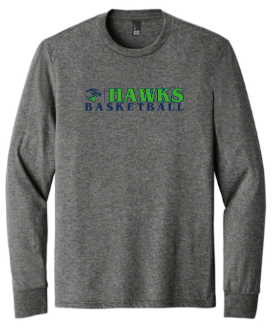 District® Perfect Tri® Long Sleeve Tee - Grey Frost