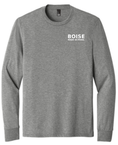 District® Perfect Tri® Long Sleeve Tee - Grey Frost