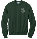 Champion® Powerblend® Crewneck Sweatshirt - Dark Green