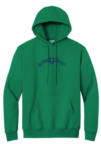Port & Co™ Essential Fleece Pullover Hooded Sweatshirt - Youth & Adult - Kelly
