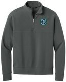 Mercer+Mettle® Linear Texture 1/4-Zip - Storm Grey