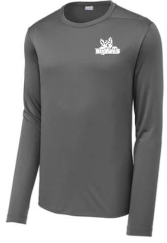 Sport-Tek ® Posi-UV ® Pro Long Sleeve Tee - Grey