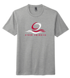District® Perfect Tri® Tee - Heather Grey **NAME OPTION**