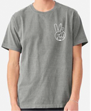 BELLA + CANVAS Unisex Heavyweight Garment-Dyed Tee - Washed Grey
