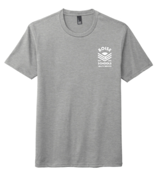 District ® Perfect Tri ® Tee - Heathered Grey