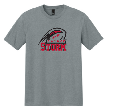 District® Perfect Tri® Tee - Heathered Grey ***Name and Number Option***