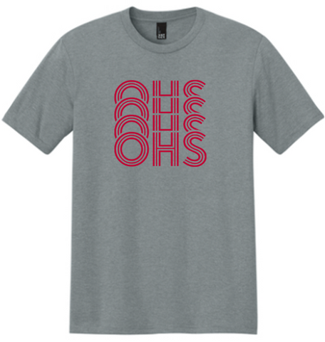 District ® Perfect Tri ® Tee - Heather Grey