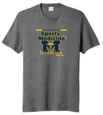 Port & Co® Tri-Blend Tee - Graphite Heather