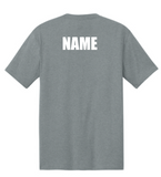 District® Perfect Tri® Tee - Heather Grey **NAME OPTION**