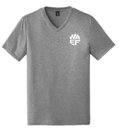 District® Perfect Tri® V-Neck Tee - Grey Frost