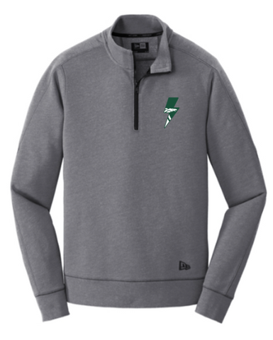 New Era® Tri-Blend Fleece 1/4-Zip Pullover