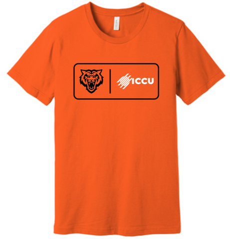 District® Perfect Tri® Tee - Deep Orange Heather - Idaho State