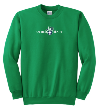 Port & Co™ Essential Fleece Crewneck Sweatshirt - Youth & Adult - Kelly