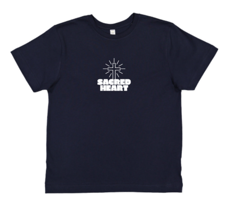 Live & Tell Unisex Fine Jersey T-Shirt - Youth & Adult - Navy