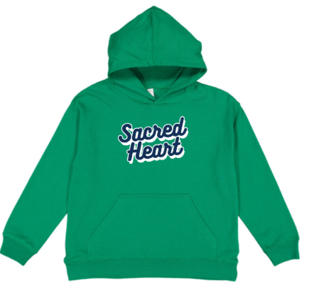 Live & Tell Youth Pullover Fleece Hoodie - Kelly