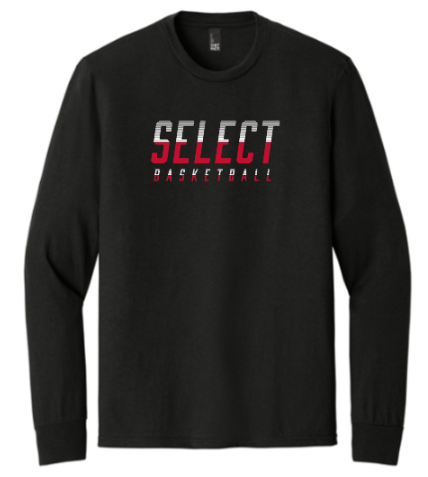 District® Perfect Tri® Long Sleeve Tee - Black