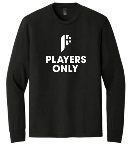 District® Perfect Tri® Long Sleeve Tee - Full Chest Logo