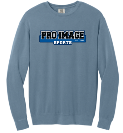 Comfort Colors® Lightweight Crewneck Sweatshirt - Blue