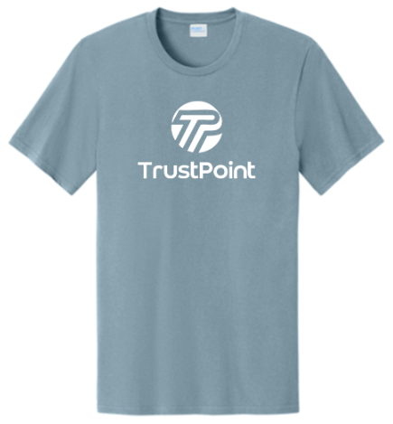 Port & Co™ Easy Cotton Tee - Stonewashed Blue