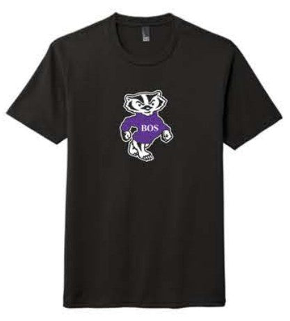 District® Perfect Tri® Tee - Black **Badger Logo**